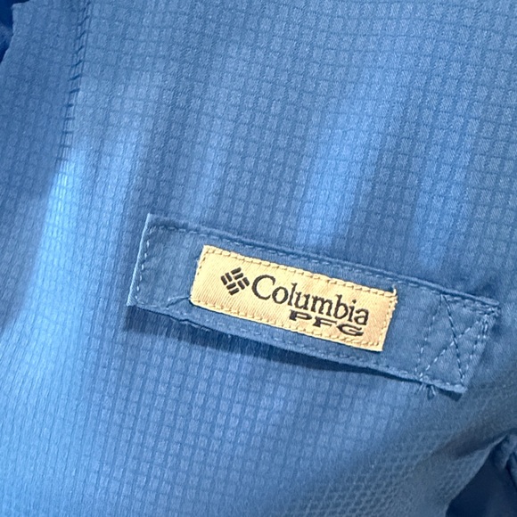 Columbia Women's PFG Tamiami II Shirt in Vivid Blue Size Large - Picture 2 of 10